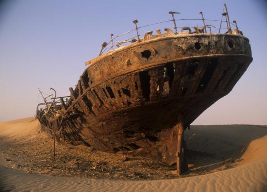 【画像】廃船の風景を置いておきます_65535