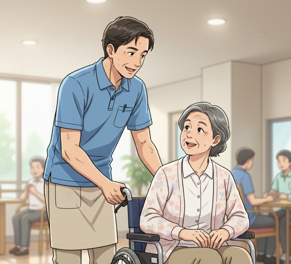 介護職のアラフィフだが処女嫁もらった