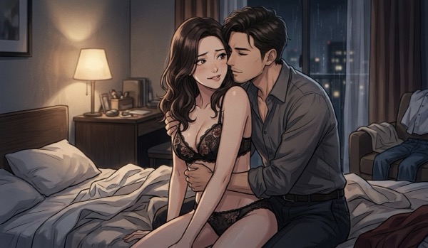 彼女が職場の上司に調教されていた過去があった