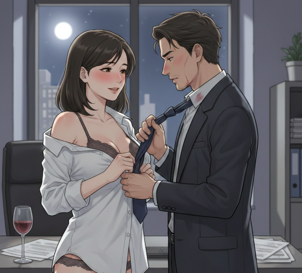 職場の女性先輩と肉体関係をもってしまった