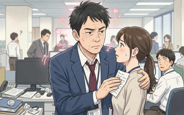 妄想男が職場に来た